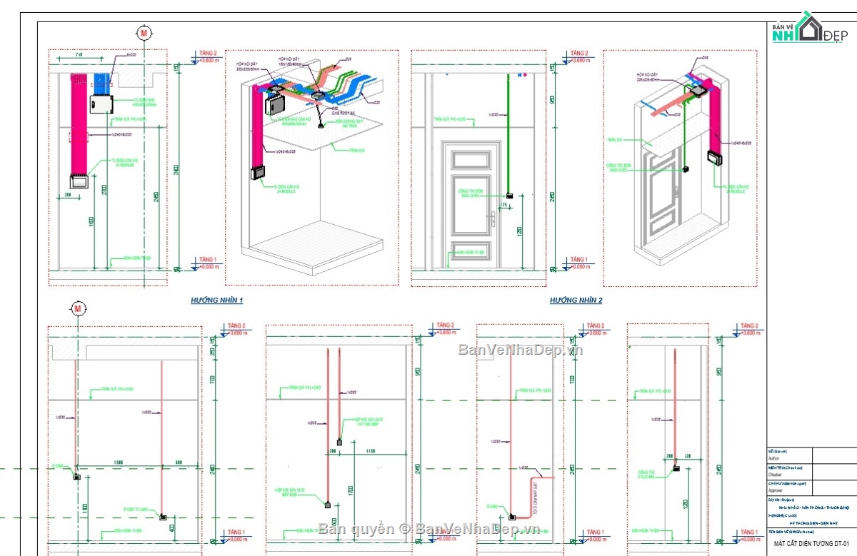 file revit căn hộ chung cư,file revit MEP căn hộ,File revit điện chung cư