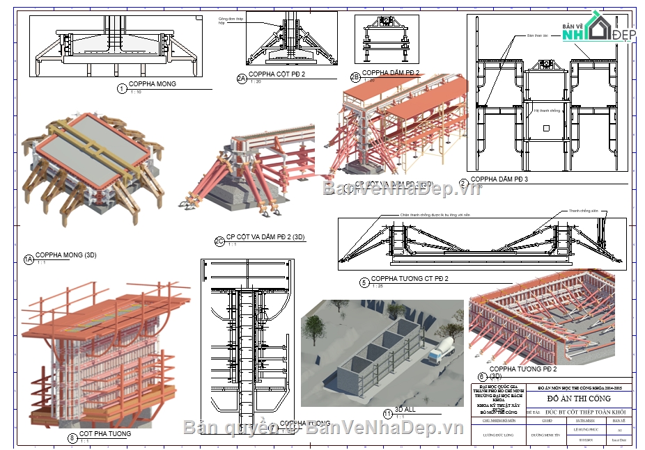 File thiết kế,bản vẽ biện pháp,thi công,bản vẽ thiết kế,gia công,bản dầm