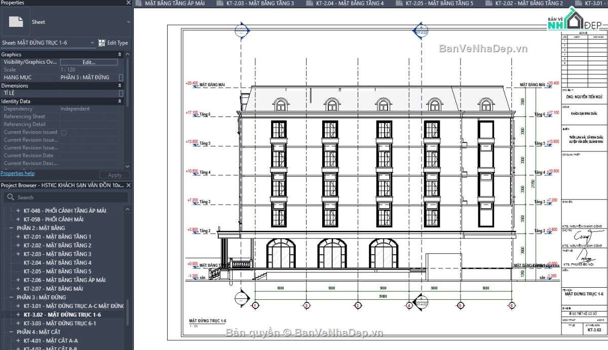 revit tân cổ điển,revit khách sạn tân cổ,revit tân cổ,revit khách sạn,revit khách sạn 5 tầng,revit mẫu khách sạn