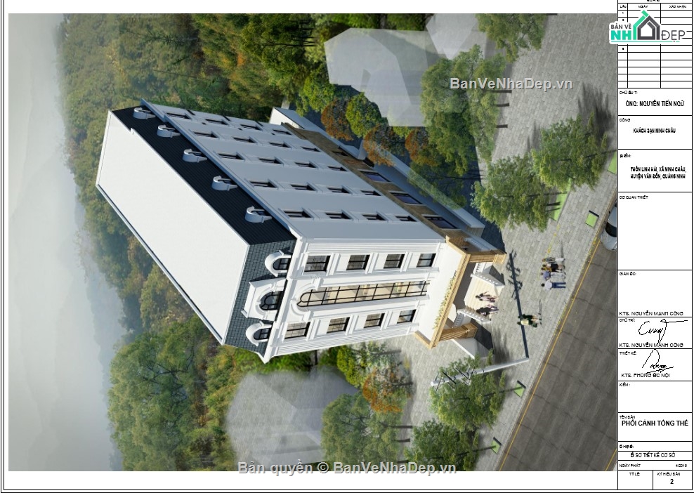 revit tân cổ điển,revit khách sạn tân cổ,revit tân cổ,revit khách sạn,revit khách sạn 5 tầng,revit mẫu khách sạn