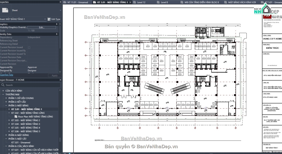 revit chung cư,revit kiến trúc chung cư,revit kiến trúc,kiến trúc chung cư,chưng cư file revit