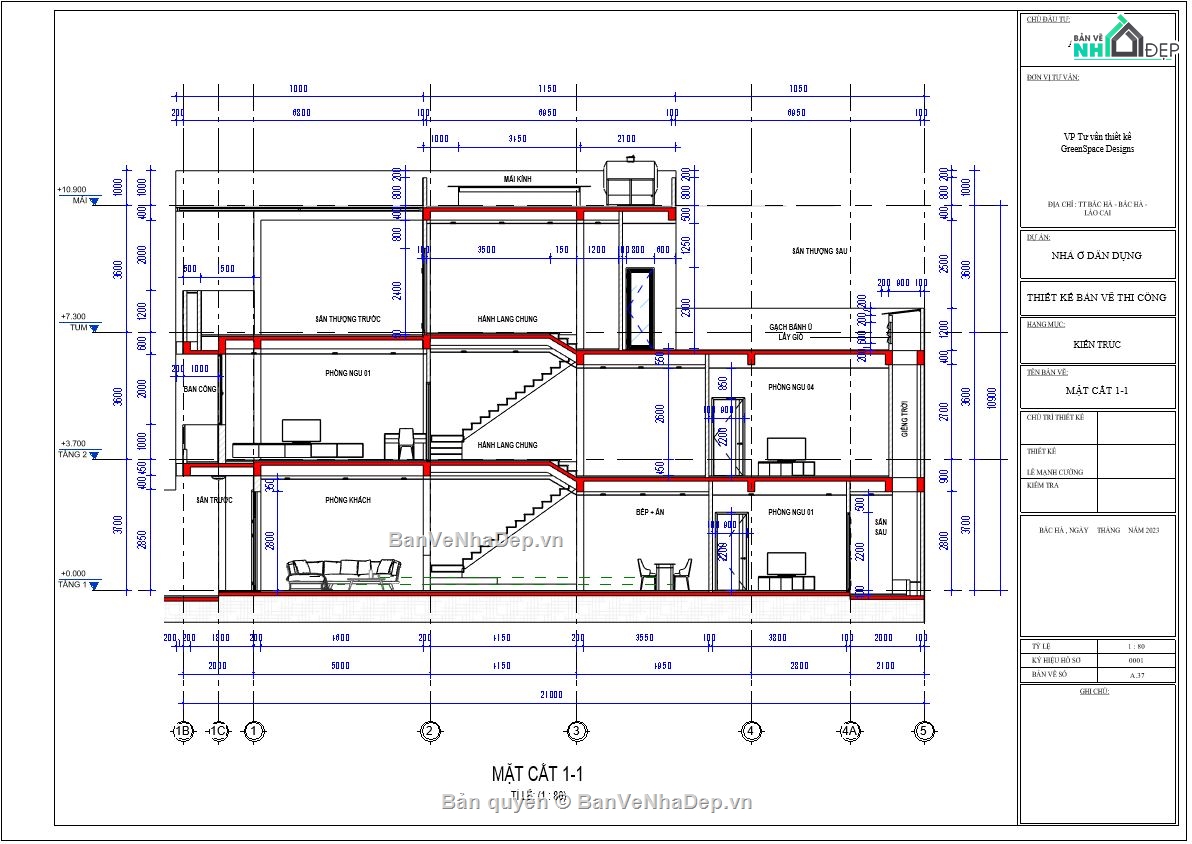 kiến trúc nhà 3 tầng,revit nhà 3 tầng,revit mẫu nhà phố,revit nhà phố,revit nhà phố full