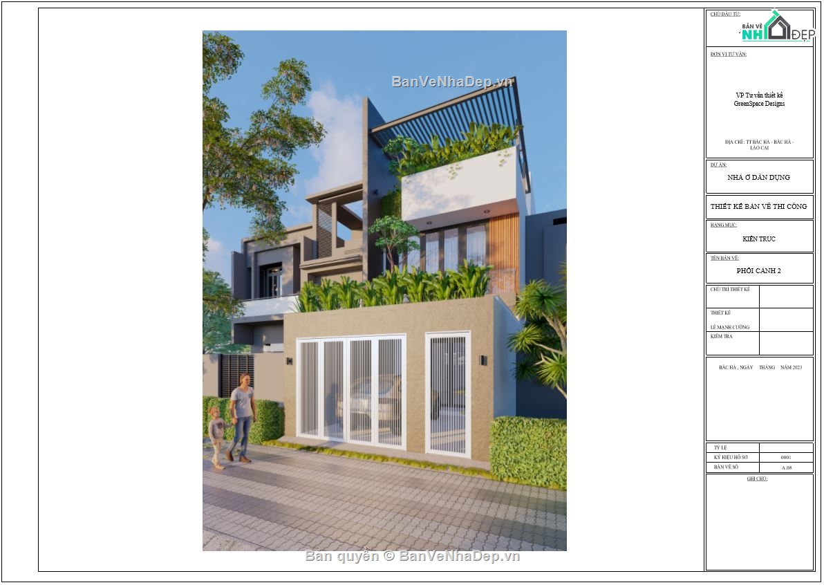 kiến trúc nhà 3 tầng,revit nhà 3 tầng,revit mẫu nhà phố,revit nhà phố,revit nhà phố full