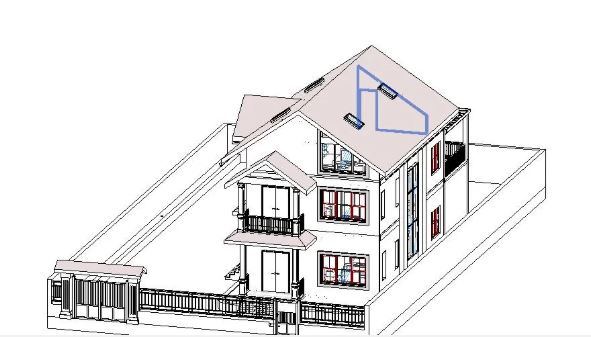biệt thự 3 tầng,revit biệt thự 3 tầng,file revit biệt thự 3 tầng,biệt thự 3 tầng file revit