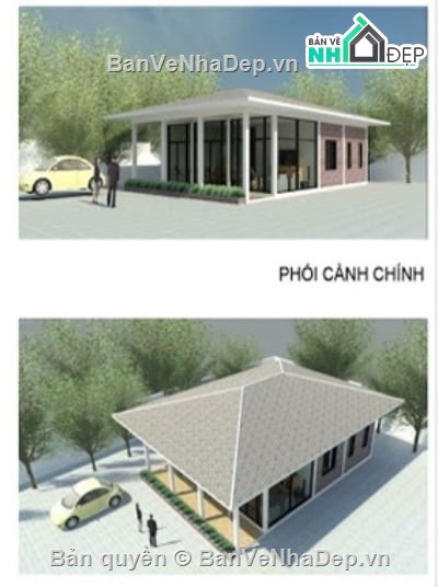 bản vẽ nhà cấp 4,kiến trúc nhà phố,nhà cấp 4 1 tầng