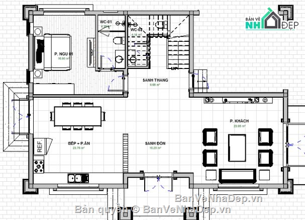 biệt thự 3 tầng,revit biệt thự 3 tầng,file revit biệt thự 3 tầng,biệt thự 3 tầng file revit