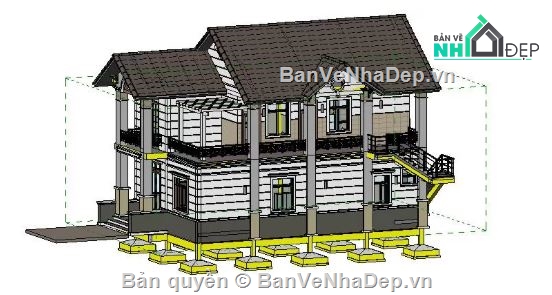 nhà phố 2 tầng,revit nhà phố 2 tầng,file revit nhà phố 2 tầng,nhà phố 2 tầng revit