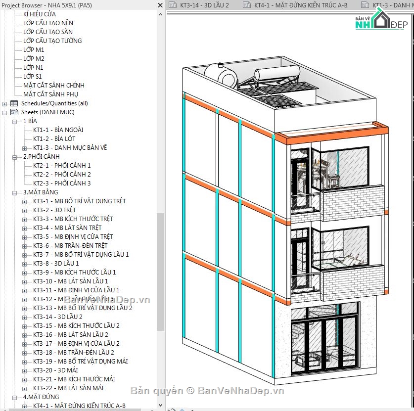 file revit nhà phố 3 tầng,Bản vẽ revit nhà phố 3 tầng,Thiết kế revit nhà phố 3 tầng,revit nhà phố 3 tầng,bản vẽ nhà phố 3 tầng revit,nhà phố 3 tầng revit