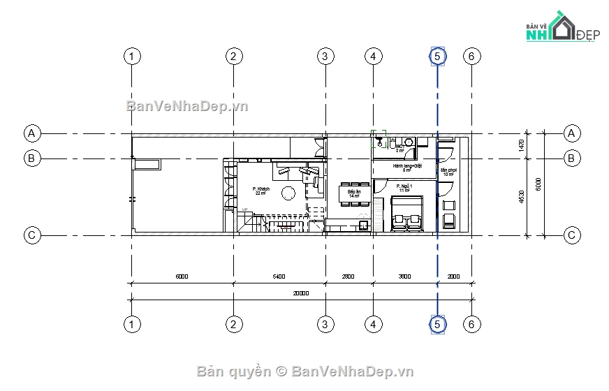 Mẫu nhà gác lửng,nhà gác lửng,kiến trúc nhà phố,file revit nhà gác lửng