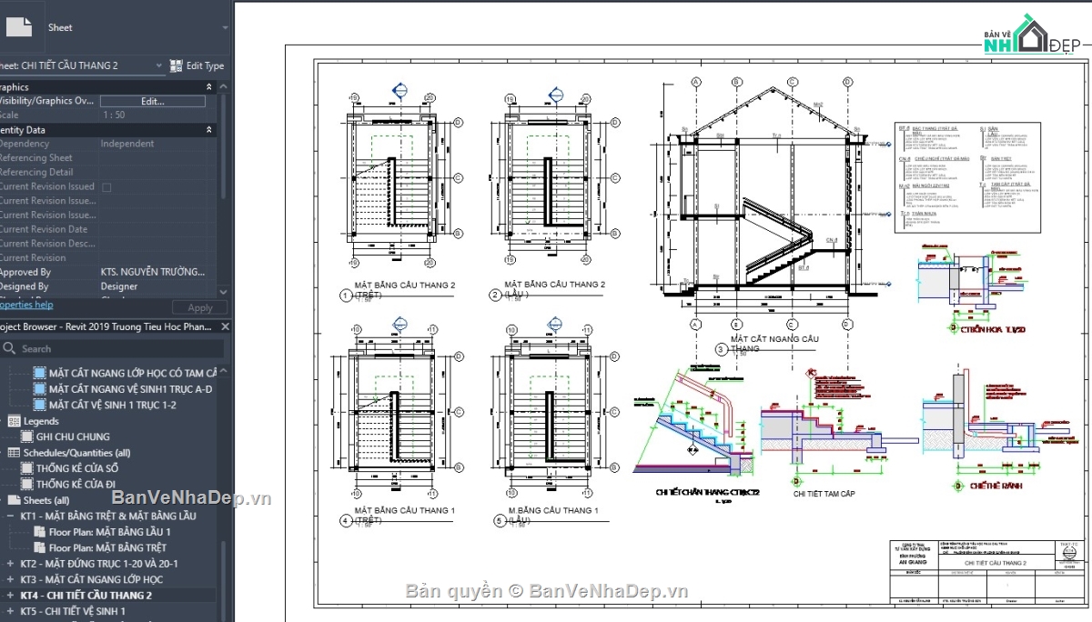 revit trường học,revit trường học 2 tầng,file revit trường học,revit kiến trúc trường học,trường học 2 tầng