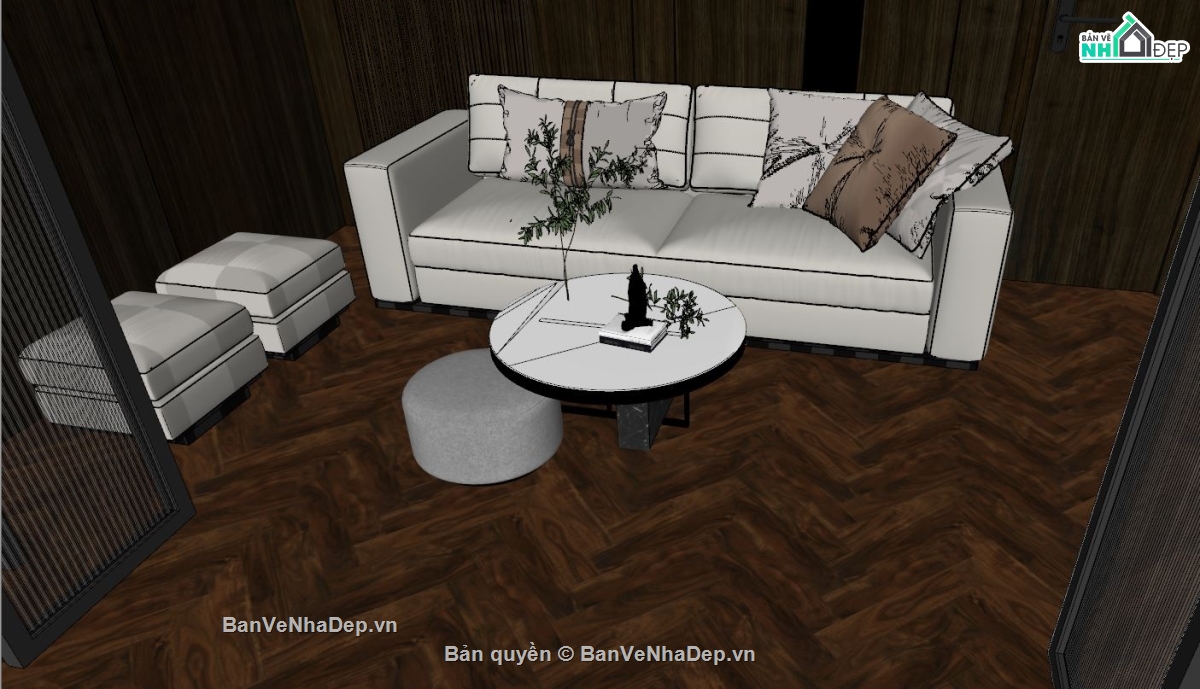 văn phòng làm việc,nội thất phòng làm việc,Sketchup nội thất,Sketchup + Vray nội thất,Sketchup văn phòng,phòng làm việc