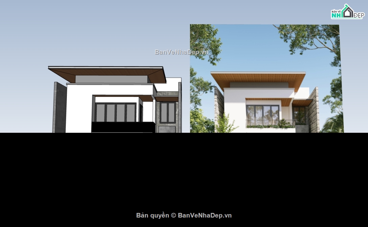 biệt thự 2 tầng,su biệt thự,sketchup biệt thự,su biệt thự 2 tầng,sketchup biệt thự 2 tầng