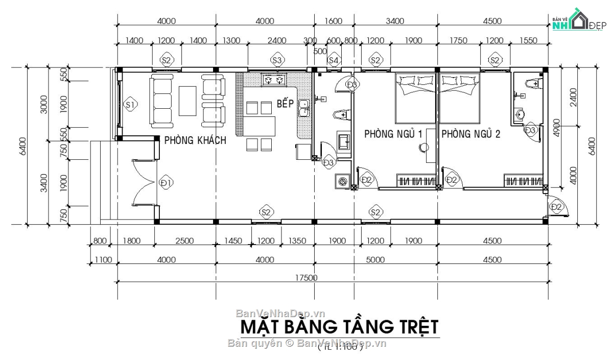 Nhà Cấp 4,Nhà cấp 4 hiện đại,nhà cấp 4 đẹp