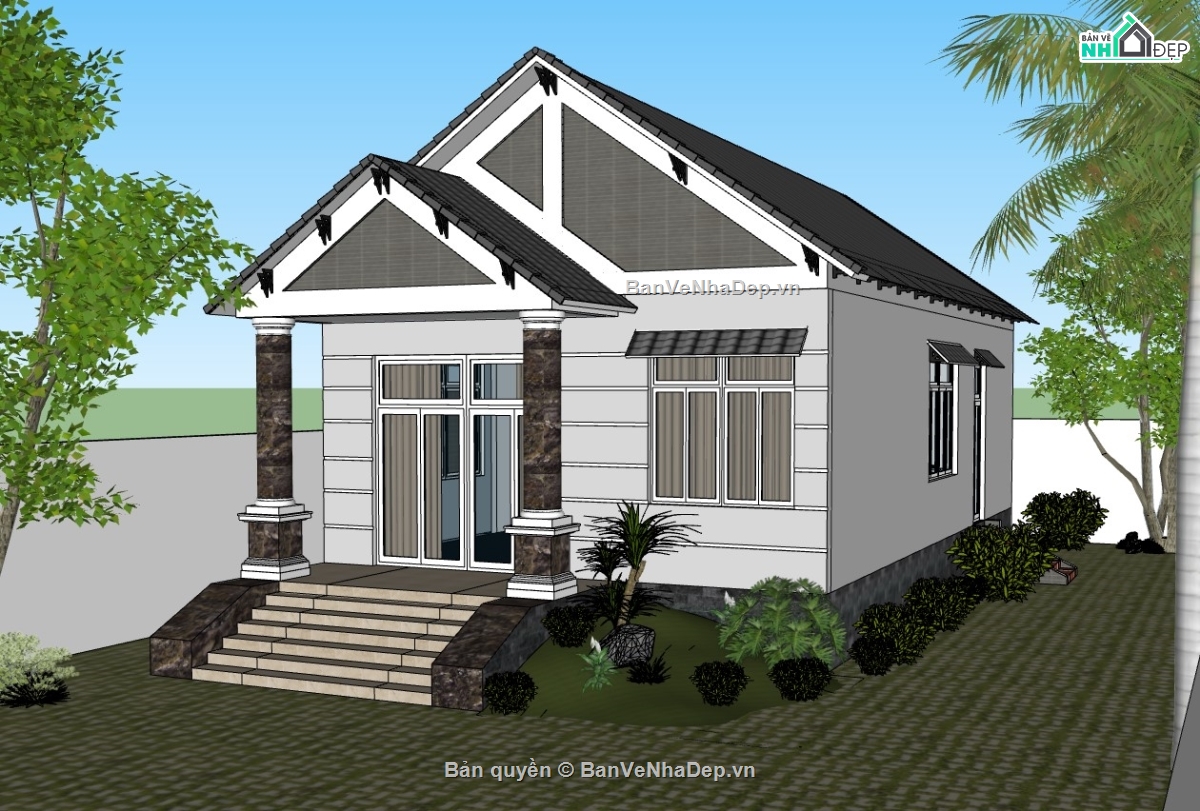 biệt thự 1 tầng,biệt thự 1 tầng su,biệt thự  su