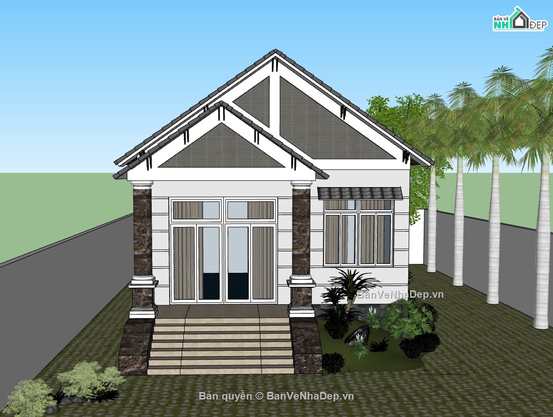 biệt thự 1 tầng,biệt thự 1 tầng su,biệt thự  su