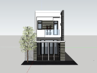 Nhà phố 2 tầng 5x22m,mẫu nhà ống 2 tầng hiện đại,thiết kế nhà phố 2 tầng đẹp