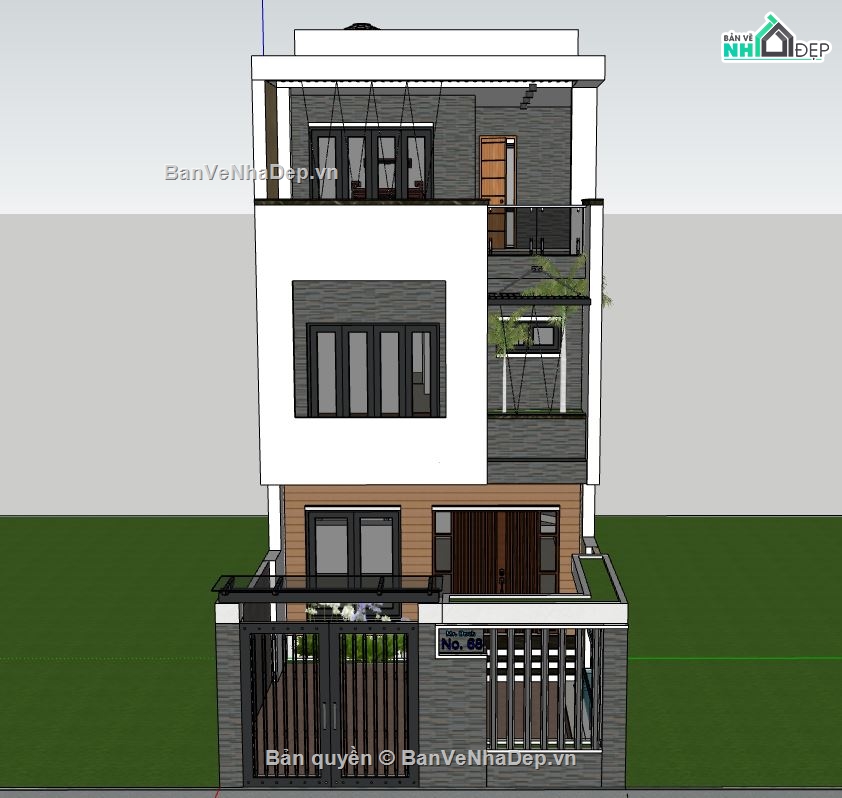 model su nhà phố 3 tầng,model sketchup nhà phố 3 tầng,nhà phố 3 tầng file su,file sketchup nhà phố 3 tầng,nhà phố 3 tầng model su