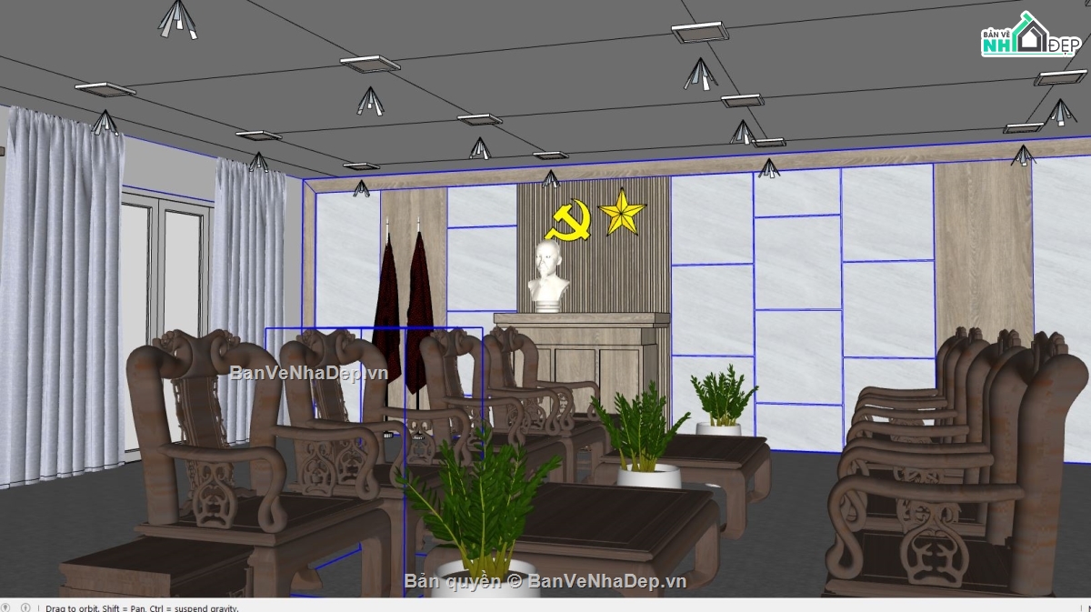sketchup nội thất,Model nội thất,Model sketchup nội thất,Model nội thất sketchup