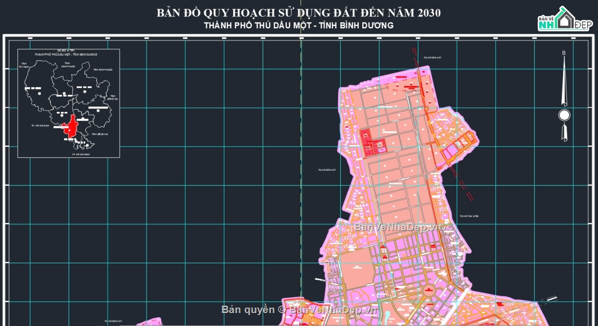 Quy hoạch đô thị Thủ Dầu Một - Bình Dương 2030,Quy hoạch sử dụng đất Thủ Dầu Một - Bình Dương 203,Quy hoạch đô thị Bình Dương năm 2030