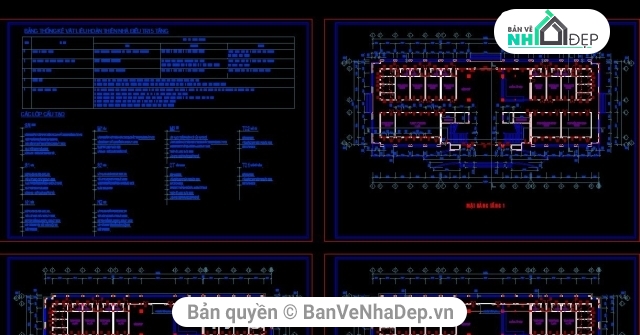 7 bản vẽ Autocad bệnh viện xu hướng mới