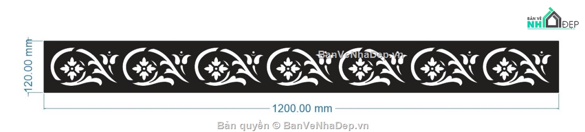 diềm cnc,mẫu diềm cnc,diềm hoa cnc