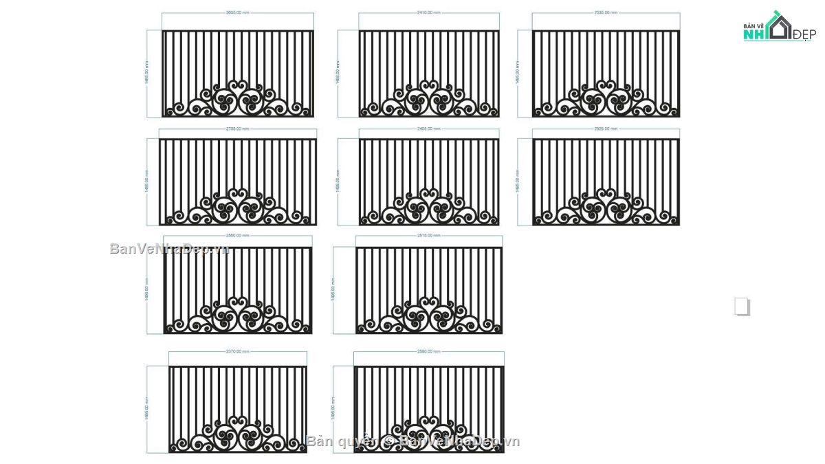 mẫu hàng rào,hàng rào,cnc hàng rào