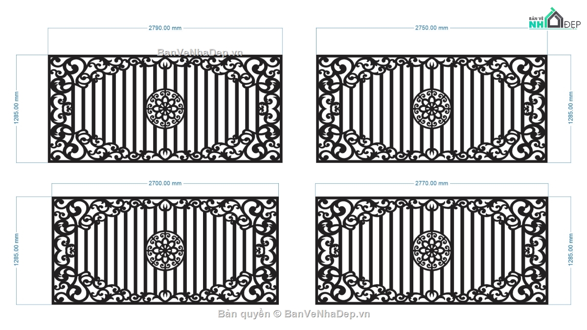 mẫu hàng rào,hàng rào,cnc hàng rào