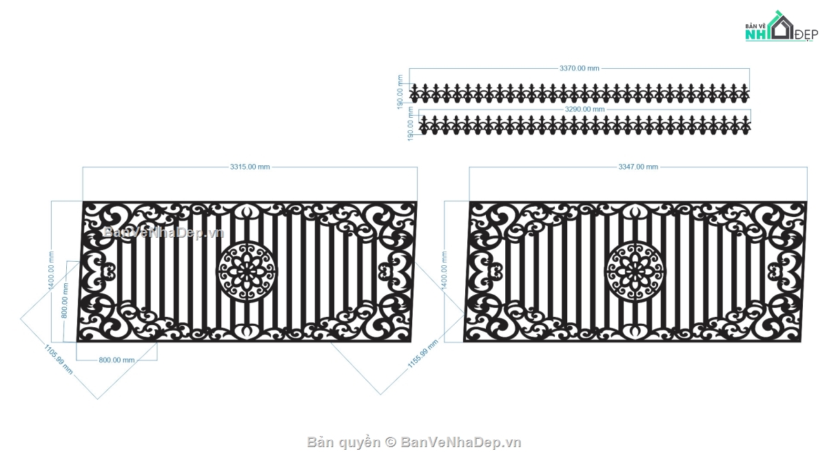 mẫu hàng rào,cnc hàng rào,File hàng rào cnc,mẫu cắt cnc hàng rào