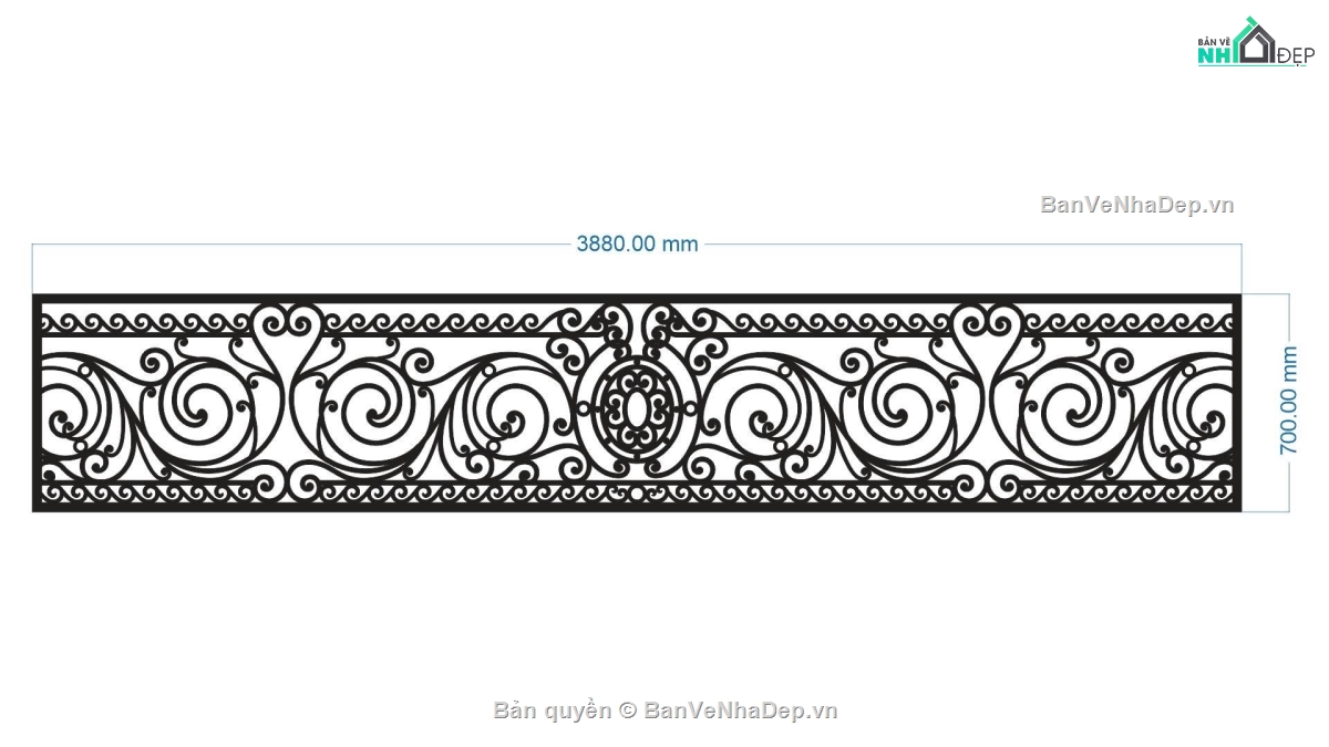 mẫu lan can,lan can dxf,2d lan can
