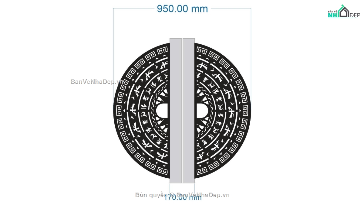 trống đồng,mẫu cnc trống đồng,mẫu trống đồng cnc