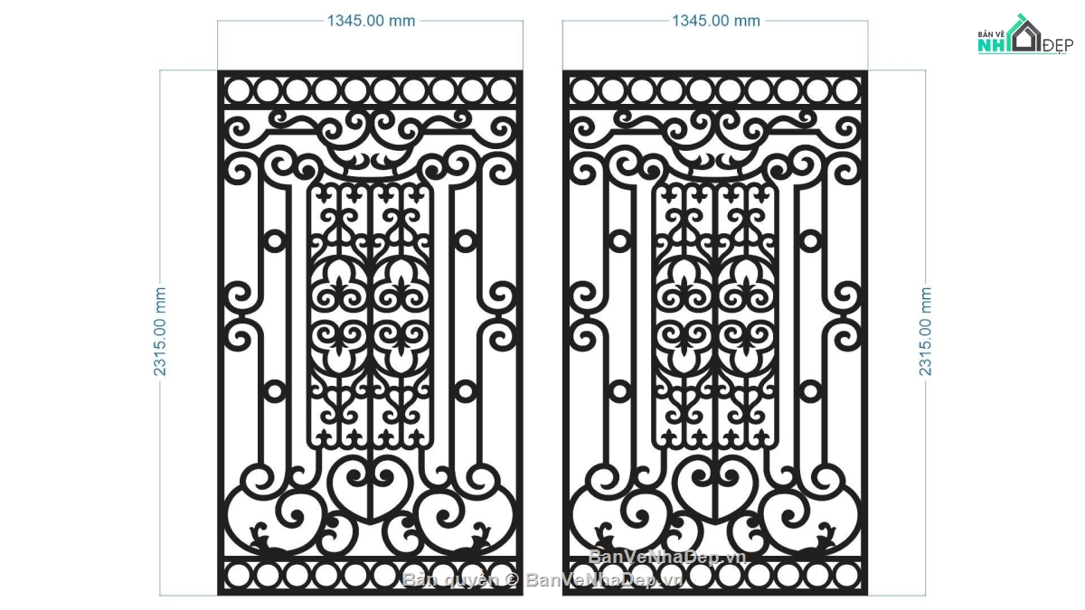 File cổng 2 cánh cnc,mẫu cổng 2 cánh,cnc cổng 2 cánh