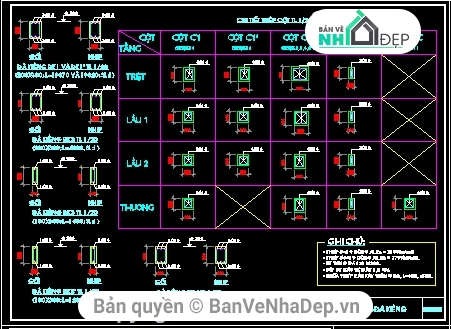bản vẽ kết cấu nhà phố,kết cấu nhà phố,hạng mục kiến trúc nhà phố,bãn vẽ cad nhà phố,bản vẽ autocad nhà phố