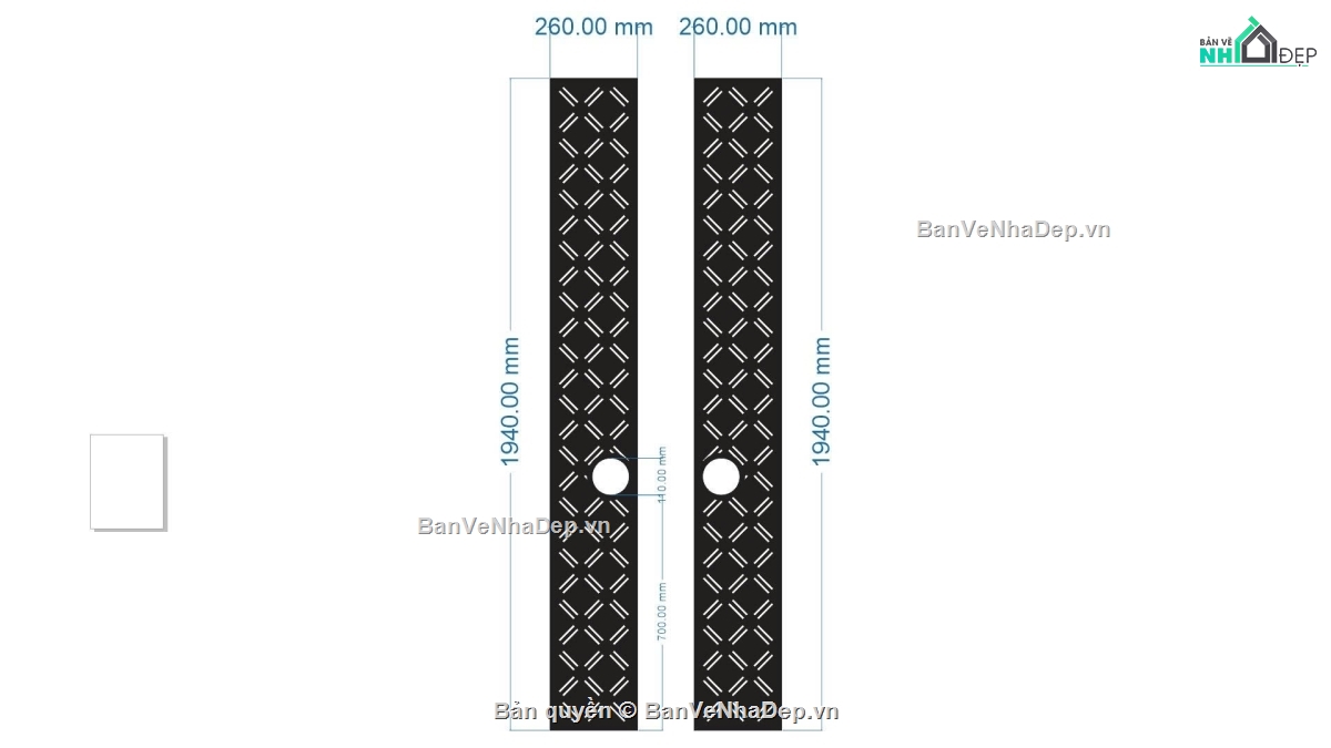 vách cổng,vách cổng 2 cánh,vách dxf