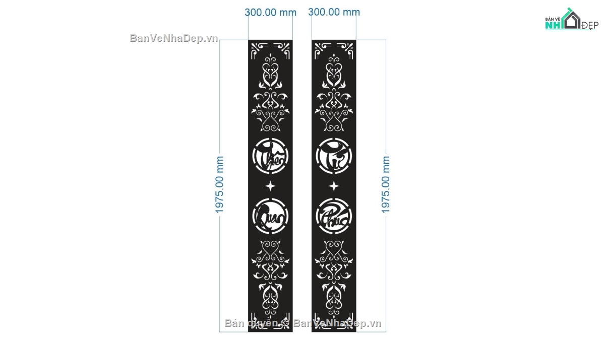 vách cnc,vách dxf,mẫu vách cnc