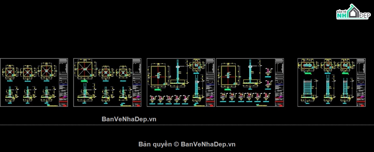 kết cấu villa,bản vẽ villa siêu khủng,bản vẽ biệt thự 2 tầng,kết cấu chi tiết