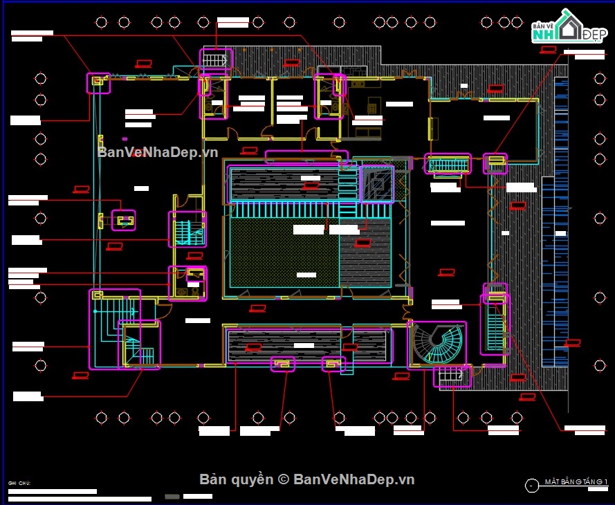 kết cấu villa,bản vẽ villa siêu khủng,bản vẽ biệt thự 2 tầng,kết cấu chi tiết
