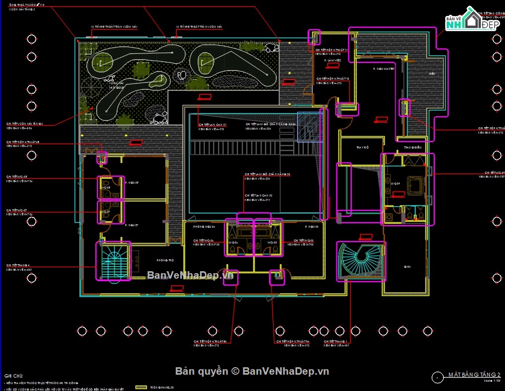 kết cấu villa,bản vẽ villa siêu khủng,bản vẽ biệt thự 2 tầng,kết cấu chi tiết
