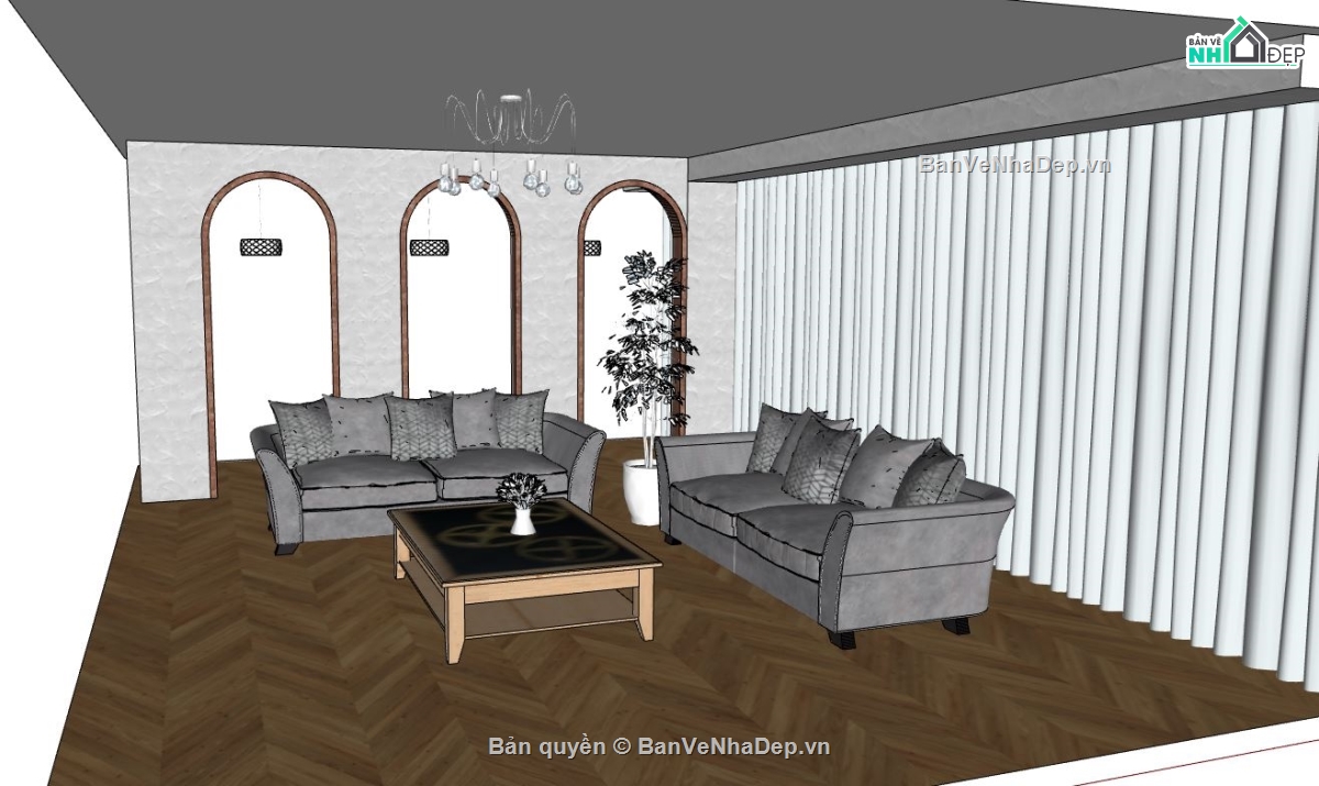 nội thất phòng khách,phòng khách 3d,phòng khách su