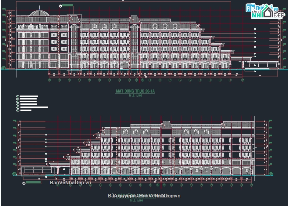 khách sạn Viễn Đông,file cad khách sạn Viễn Đông,khách sạn Viễn Đông file cad