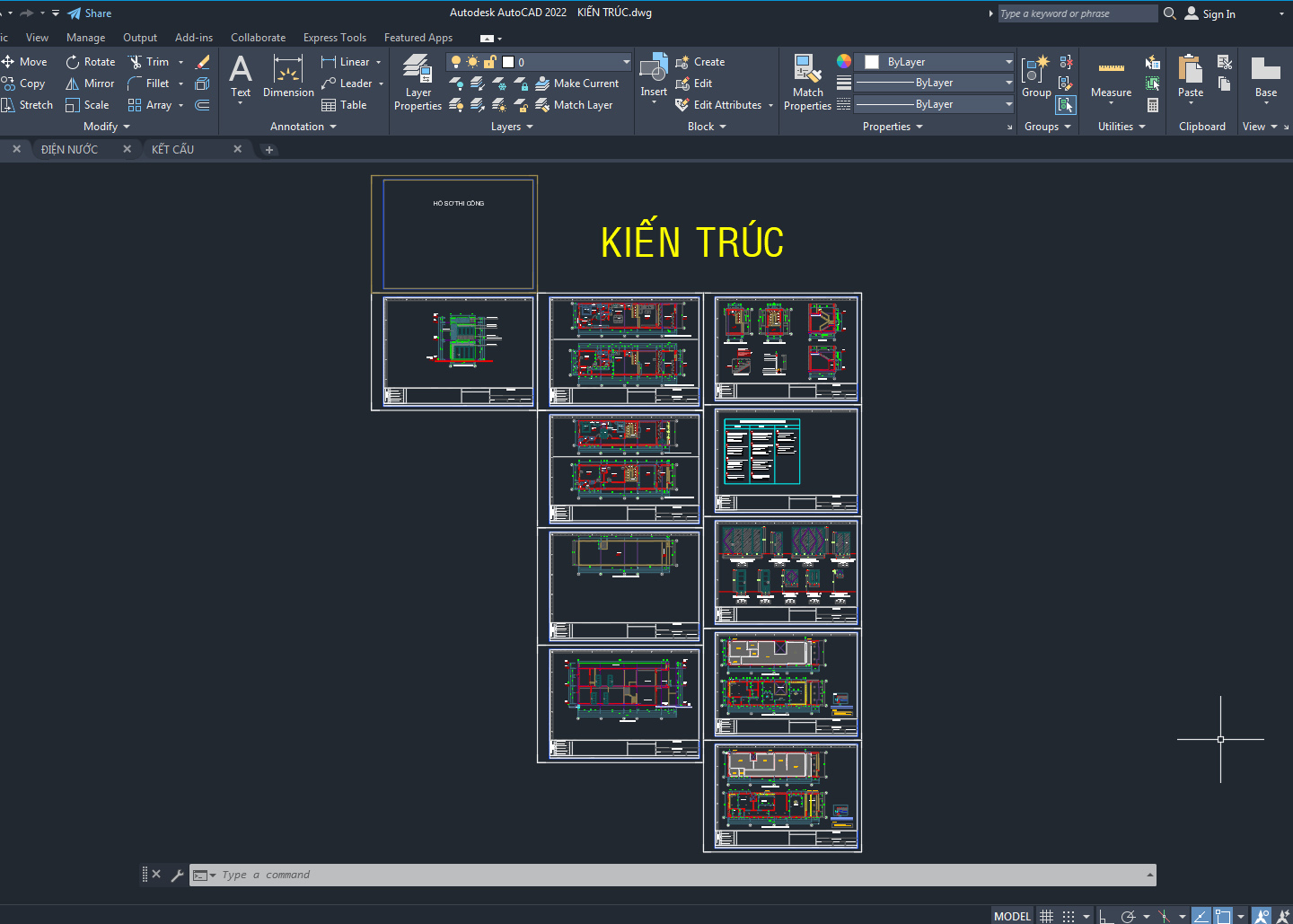 Nhà phố,2 tầng,hồ sơ thi công