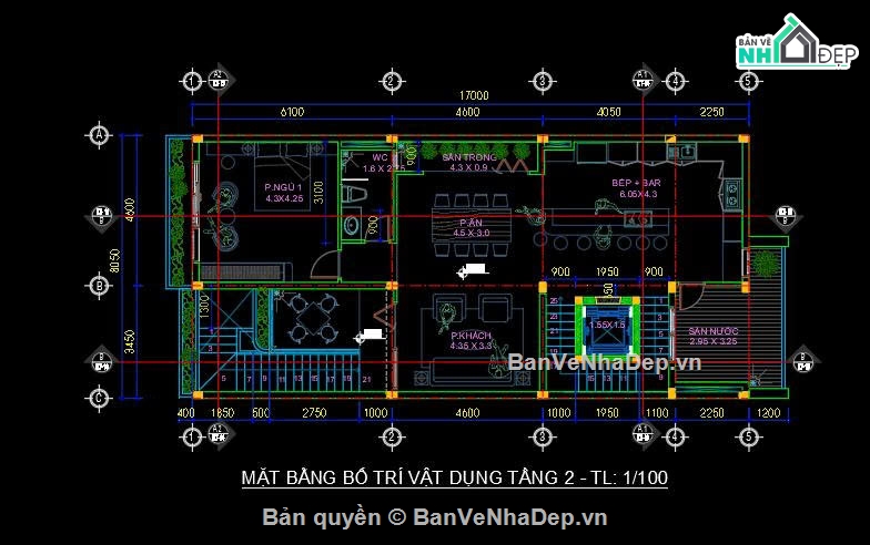 Nhà phố 4 tầng,nhà phố 4 tầng hiện đại,Mẫu nhà 4 tầng hiện đại,file cad nhà phố 4 tầng