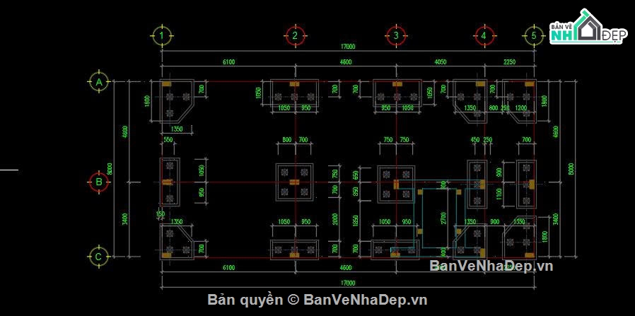 Nhà phố 4 tầng,nhà phố 4 tầng hiện đại,Mẫu nhà 4 tầng hiện đại,file cad nhà phố 4 tầng