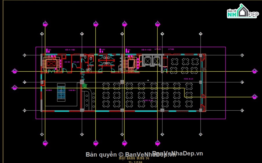 bản vẽ khách sạn đẹp,mẫu bản vẽ khách sạn,bản vẽ cad khách sạn,bản vẽ cad kiến trúc khách sạn