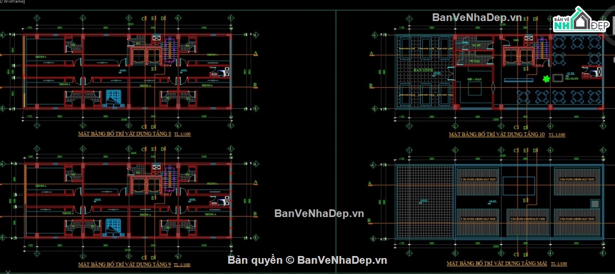 kiến trúc khách sạn,bản vẽ kiến trúc khách sạn,bản vẽ kiến trúc,khách sạn