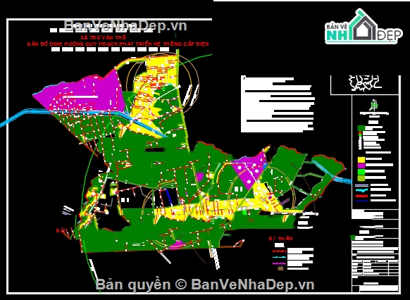 bản vẽ quy hoạch,quy hoạch,bản vẽ cad quy hoạch