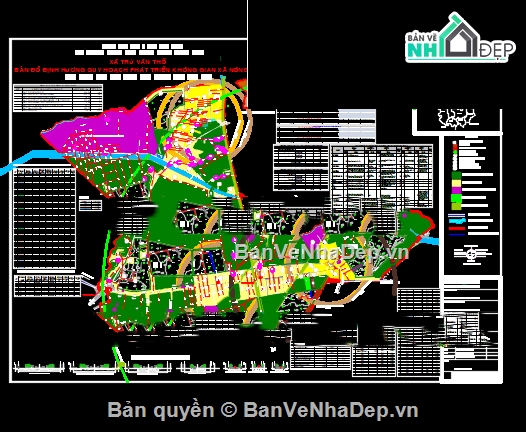 bản vẽ quy hoạch,quy hoạch,bản vẽ cad quy hoạch