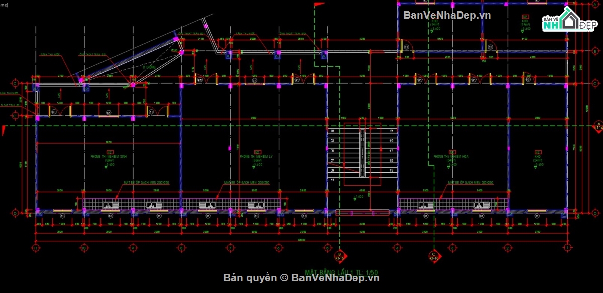 bản vẽ trường THCS,bản vẽ trường học,hồ sơ thiết kế trường học,kiến trúc trường học