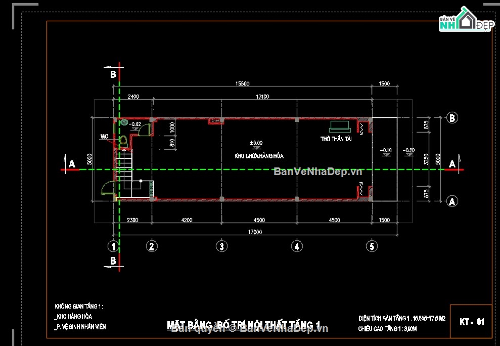 kiến trúc văn phòng,bản vẽ nhà phố 3 tầng,bản vẽ văn phòng kết hợp nhà ở