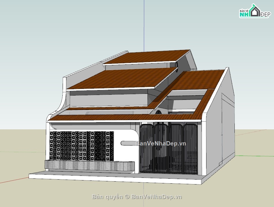 nhà vườn 1 tầng,nhà phố 1 tầng,mẫu nhà 1 tầng,nhà đẹp 1 tầng