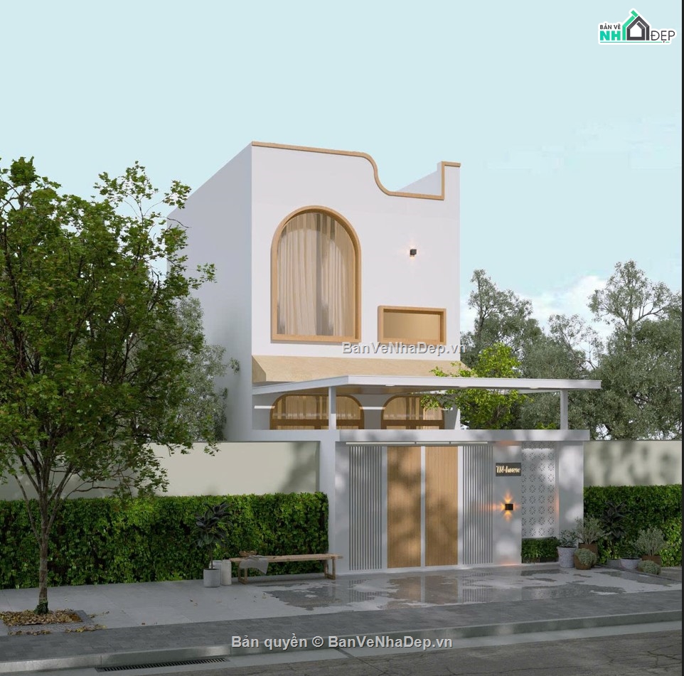 bản vẽ nhà 1 tầng 1 lửng,nhà đẹp 1 tầng 1 lửng,mẫu nhà có tầng lửng đẹp,nhà ở 1 tầng,bản vẽ nhà 2 tầng
